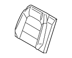 FR3Z6366600DD - Body: Seat Back Cover for Ford: Mustang Image