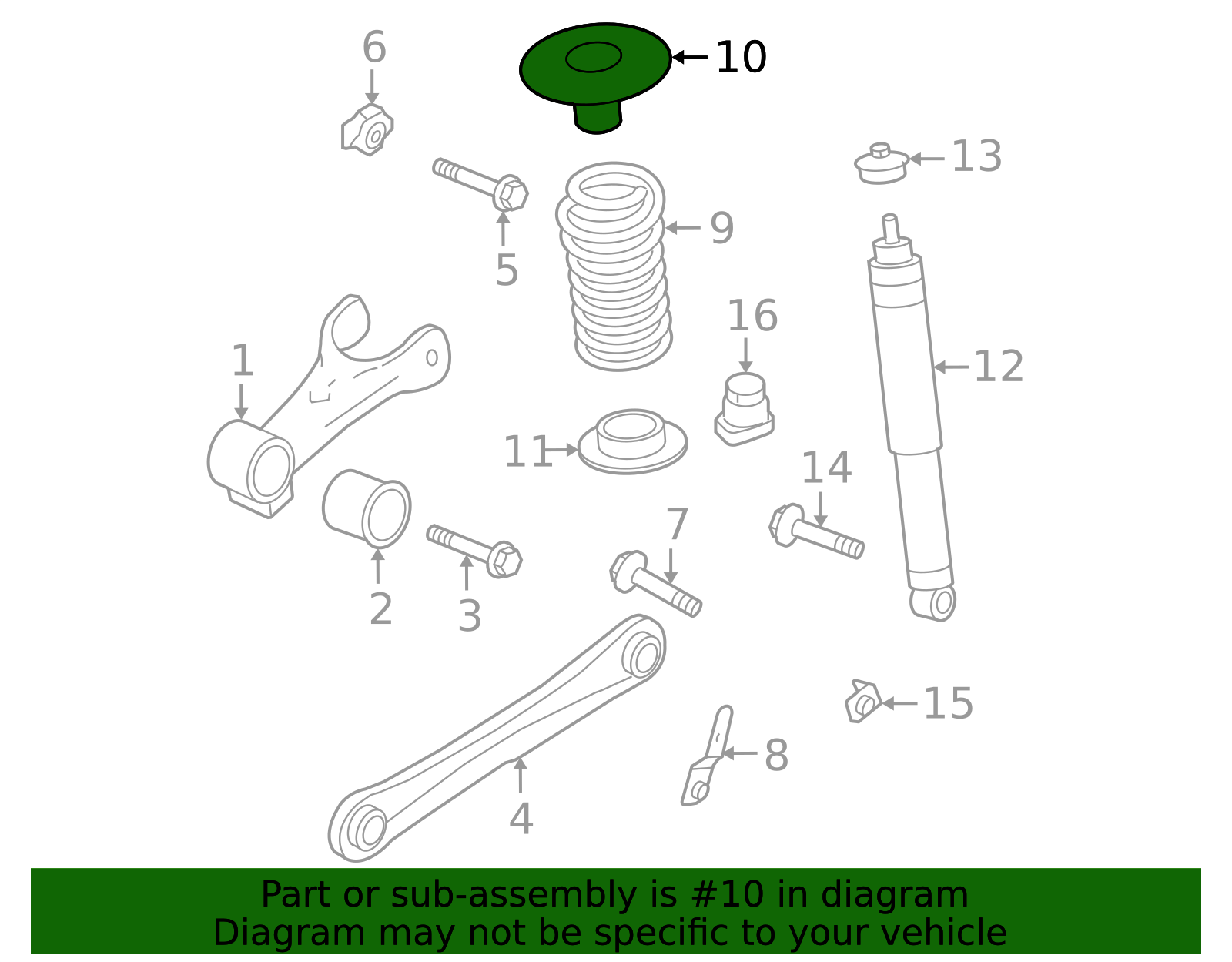 5r3z5586aa - Ford Upper Insulator | Levittown Ford Parts