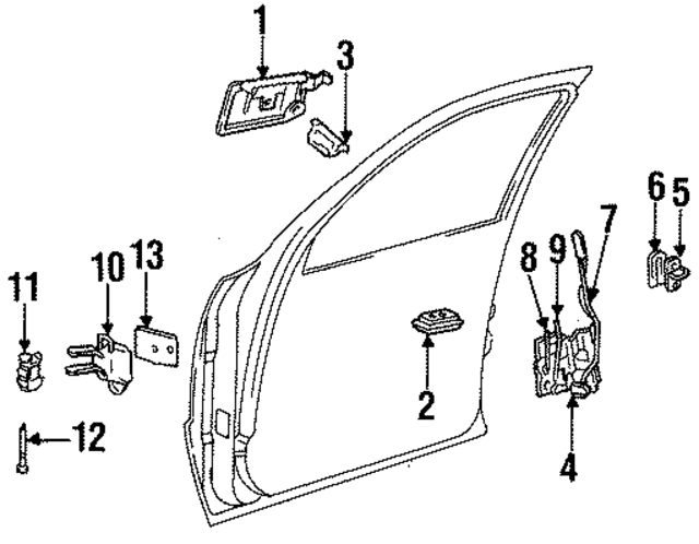 4696137 - Body: Door Lock Actuator Motor for Mopar Image