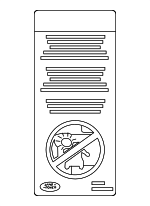 BAC501730 - Body: Air Bag Label for Land Rover: Defender 110, Defender 130, Defender 90, Discovery, Discovery Sport, LR2, LR3, LR4, Range Rover, Range Rover Evoque, Range Rover Sport, Range Rover Velar Image