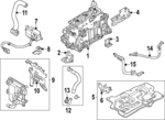 91931P7620 - : Tray Bracket for Kia: Carnival Image