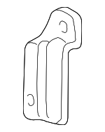 F81Z9C736AB - Electrical: Cruise Servo Bracket for Ford: Excursion, F-250 Super Duty, F-350 Super Duty, F-450 Super Duty, F-550 Super Duty Image