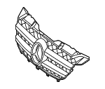 90688003859687 - Body: Grille for Mercedes-Benz Image