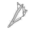 31353044 - Body: Upper Guide for Volvo: S60, S60 Cross Country, V60, V60 Cross Country Image