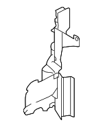 31353554 - Body: Seal for Volvo: V60 Image