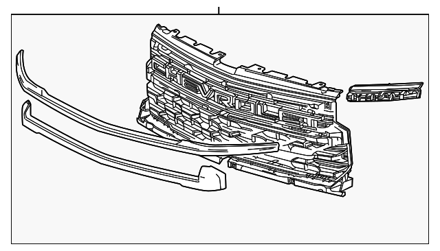 2022-2026 Chevrolet Grille 85573522 | TascaParts.com