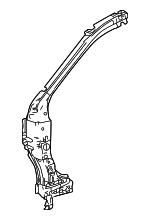 611080E912 - Body: Hinge Pillar Reinforced for Toyota Image