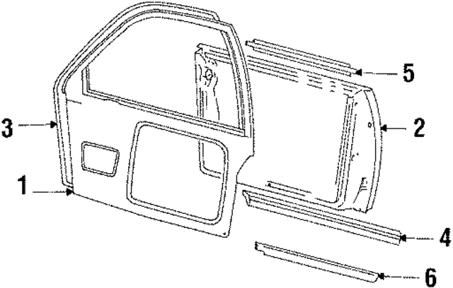 443837753EV7A - Body: Inner Panel for Audi Image