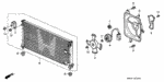 80100SM1A23 - Body/Air Conditioning: CONDENSER ASSY. (SAM) for Honda Image