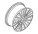 5C0601025BTYA5 - : Wheel, Alloy for Volkswagen: Beetle Image