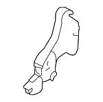 5093590AA - Body: Seat Back Recliner Adjustment Mechanism Cover for Mopar Image