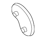 112484M410 - Engine: Side Mount Bracket Pad for Nissan: Sentra Image