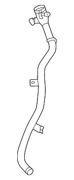 LR185835 - Fuel System: Pipe for Land-Rover Image