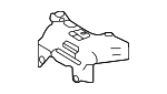 G92N248020 - Electrical: Side Cover for Lexus Image