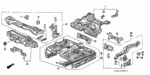 90810SB2660 - Body/Air Conditioning: GROMMET, TIE DOWN (20X35) for Honda Image