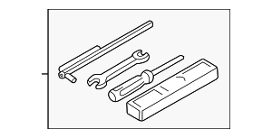 99772111501 - Body: Tool Kit for Porsche Image