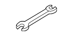 971012383 - Body: Wrench for Porsche: 718 Boxster, 718 Cayman, 718 Spyder, 911, Boxster, Cayman Image