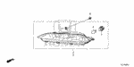 33104ST7000 - Electrical/Exhaust/Heater/Fuel: NUT, SPECIAL for Honda Image