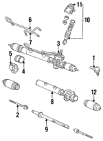 4425033014 - Steering: Gear Assembly for Toyota Image image