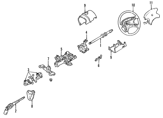 484300B773 - : Steering Wheel for Nissan: Quest Image