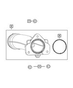 68497375AA - Cooling: Coolant Tube Gasket for Mopar Image
