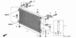 934030401204 - Body/Air Conditioning: BOLT-WASHER (4X12) for Honda Image