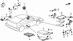 37820PE7662 - : Control Module, Engine (Pgm-Fi) for Honda Image
