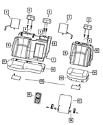 7TA25TX7AA - Interior Trim: Console Cupholder for Mopar Image