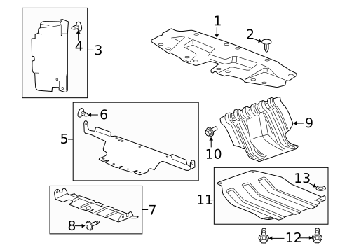 Splash Shields for 2011 Chevrolet Silverado 3500 HD #0