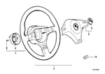 32331117279 - Steering: Badge for BMW Image