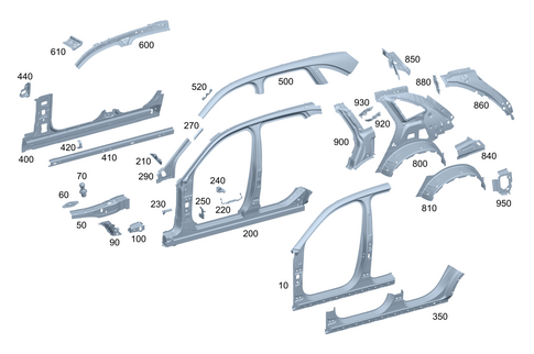 Side Walls for 2025 Mercedes-Benz GLC43 AMG #0