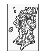 213502M820 - Engine: Timing Cover for Kia Image