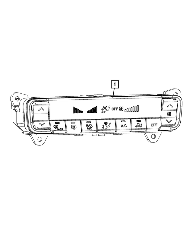 7LX39LXFAB - Air Conditioners and Heaters: A/c And Heater Control for Mopar Image