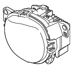32365035 - Electrical: Fog Lamp Assembly for Volvo Image