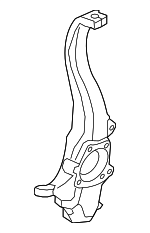 31216869870 - Suspension: Knuckle for BMW: X5, X6 Image