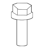 33306772888 - Suspension: Reinforced Plate Bolt for BMW: X5, X6, XM, Z4 Image