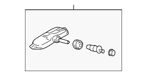 42753SHJA82 - : Tire Pressure Monitoring System Sensor for Honda Image