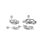 6ZH11TX7AD - Interior Trim: Reading Lamp for Mopar Image image