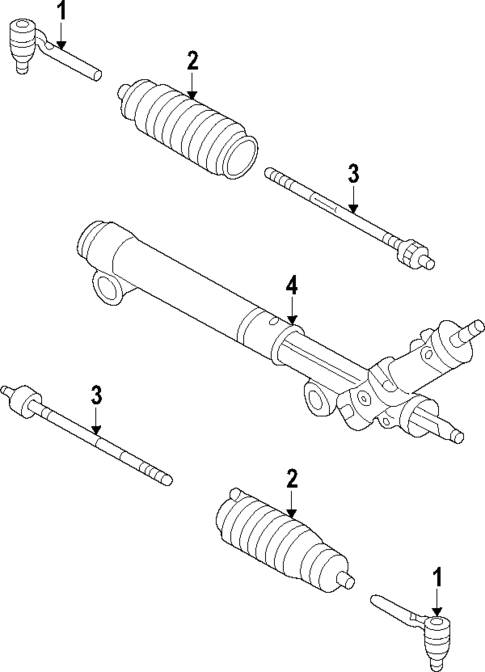 Steering Gear & Linkage for 2010 Cadillac Escalade #1