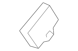 4G0907577 - Body: Control Module Cover for Audi Image