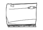 671120E140 - Body: Outer Panel for Lexus: TX350, TX500h, TX550h+ Image