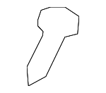 MF453033 - Body: Cluster Lens Screw for Mitsubishi: Eclipse, Eclipse Cross, Endeavor, Galant, Lancer, Mirage, Mirage G4, Outlander, Outlander PHEV, Outlander Sport Image