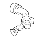 11538651265 - Cooling System: Water Hose for BMW: 230i, 230i xDrive, 330e, 330e xDrive, 330i, 330i xDrive, 430i, 430i Gran Coupe, 430i xDrive, 430i xDrive Gran Coupe, 530i, 530i xDrive, X3, X4, Z4 Image