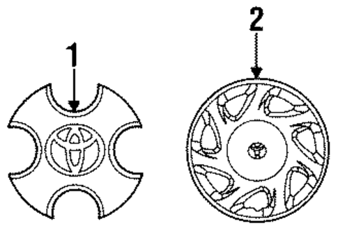 Covers & Trim for 1996 Toyota Paseo #0