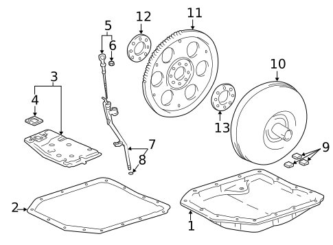 Automatic Transmission for 1999 Toyota Camry #0