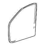 623110C030E0 - : Surround Weather-Strip for Toyota Image