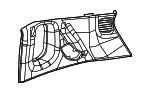 5VJ92DX9AE - Body: Upper Quarter Trim for Jeep: Compass Image