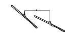 4KL998002 - Body: Wiper Blade for Audi Image