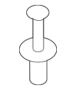 N90558401 - Body: Filler Neck Rivet for Audi Image