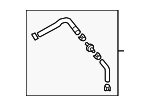591302H100 - : 2007-2010 Hyundai Elantra - Vacuum Hose for Hyundai: Elantra Image